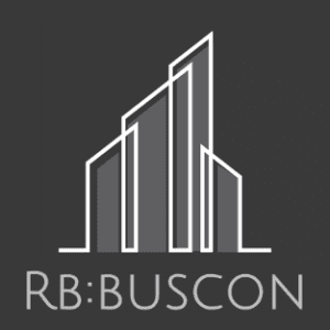 RB business consultant logo of skyscrapers