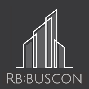 RB business consultant logo of skyscrapers
